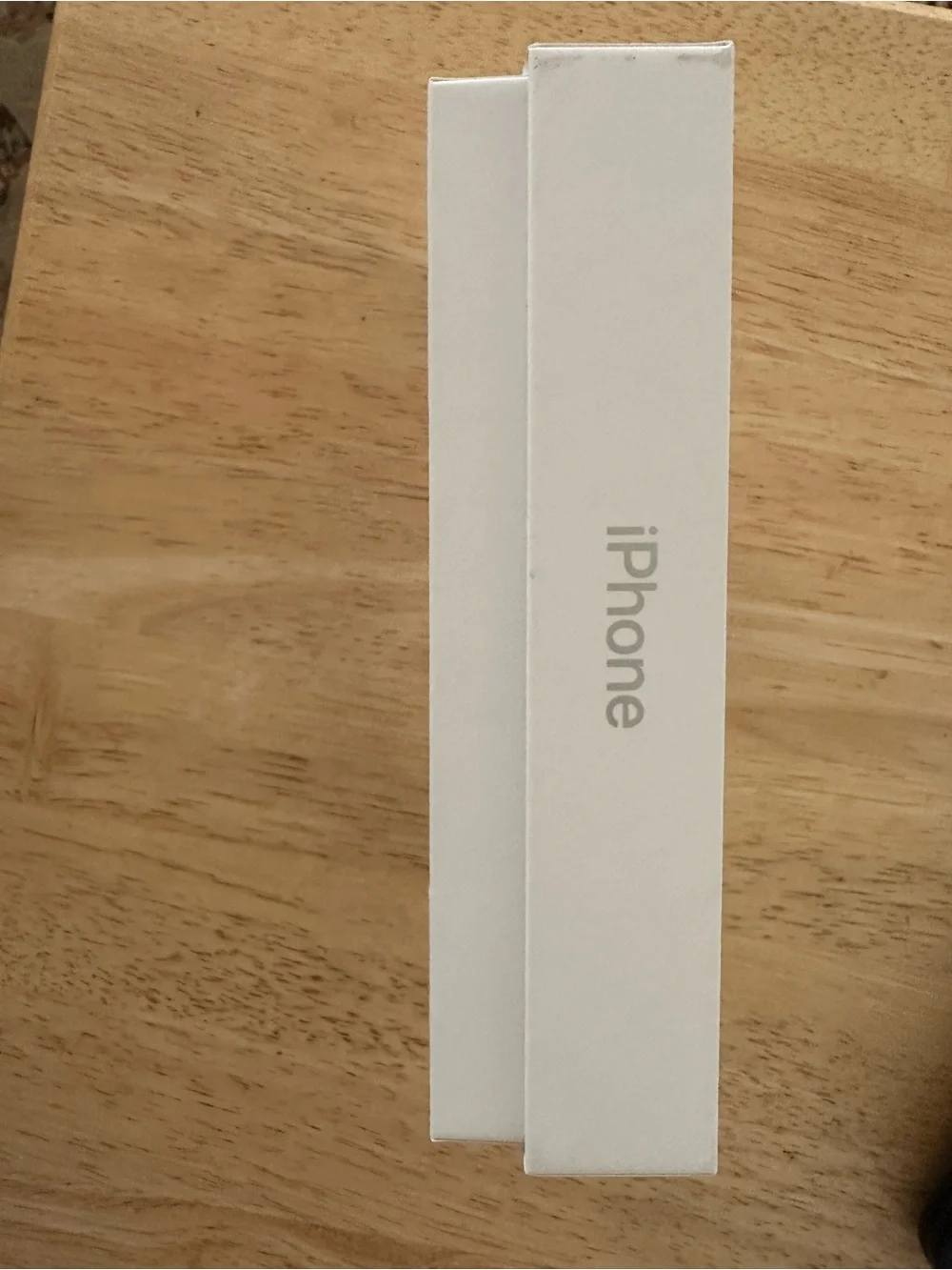 Tablet box with Apple logo